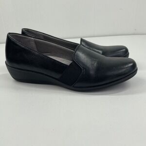 LifeStride Women's Size 7 Black Isabelle Slip On Loafers